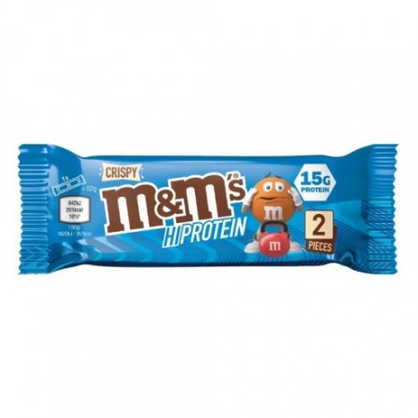 M&M's Hi-Protein Crispy Bar 52g
